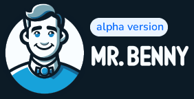 Mr. Benny Logo